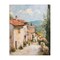 Stupell Industries Quiet Village Path Canvas, design by Petal Prints Design